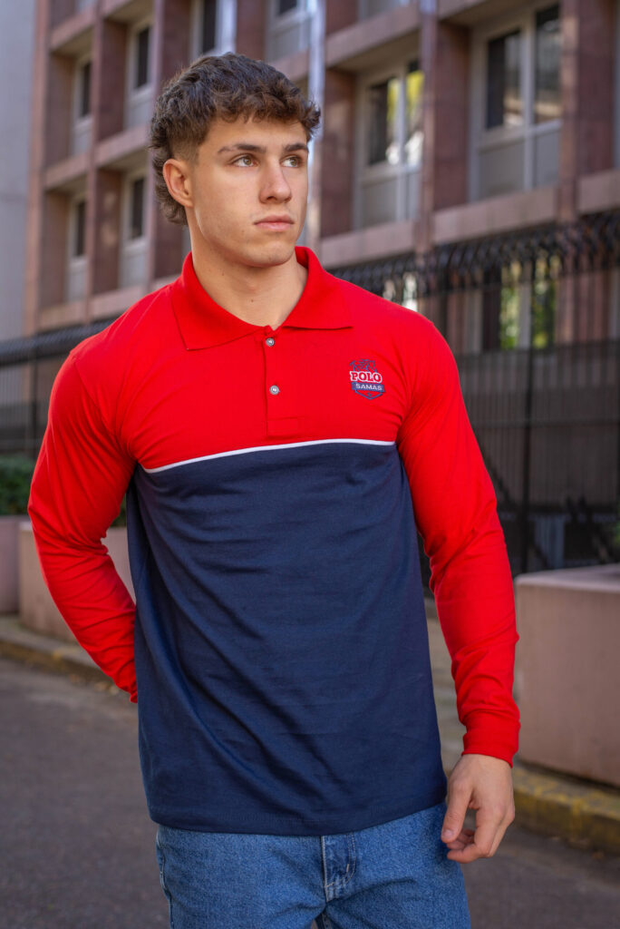 CHOMBA POLO COMBINADO